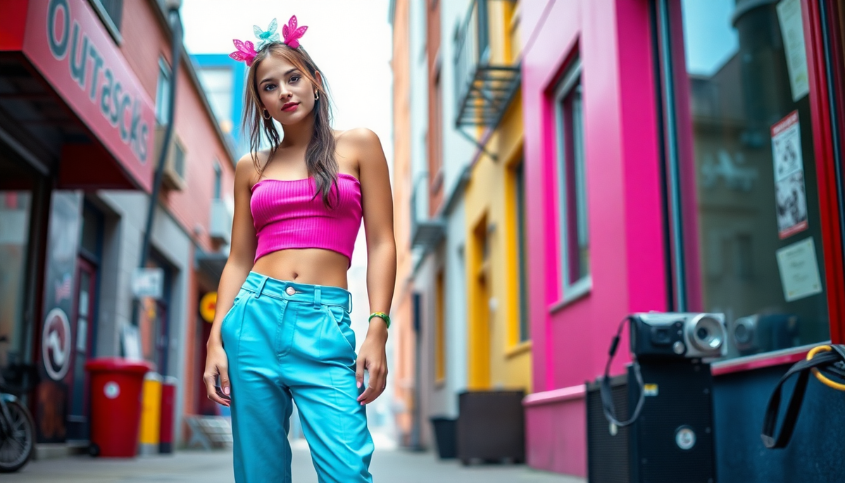 Y2K Style Revived: The Return of High-Waist Hot Pants - DaTrendStore.Com