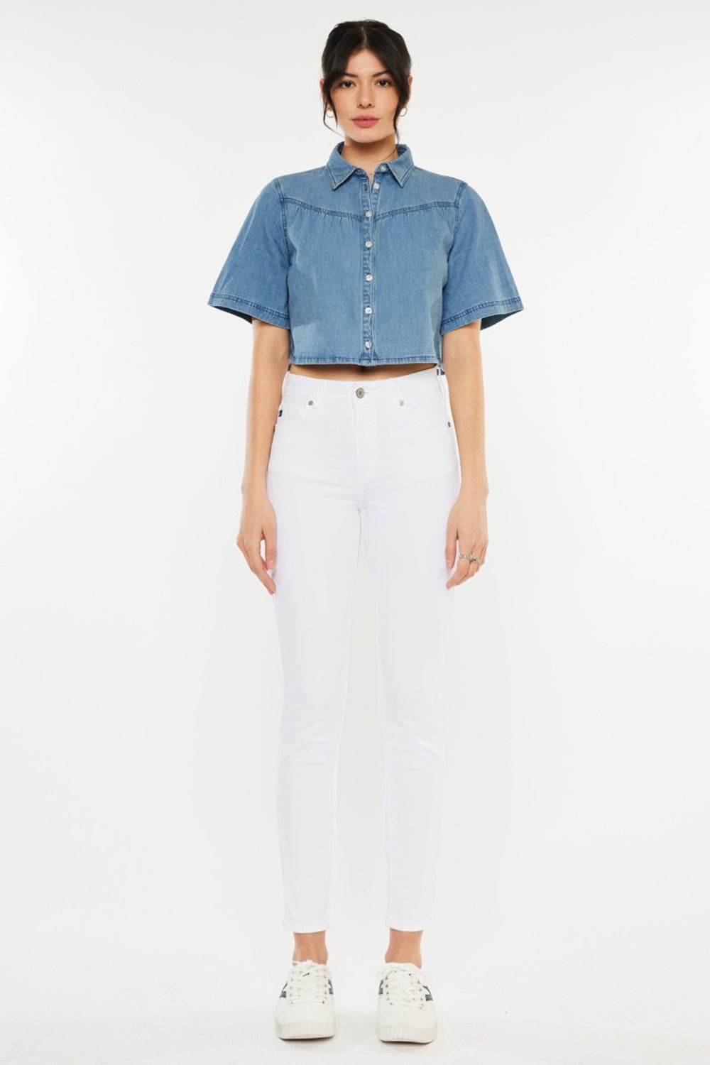 Kancan High Rise Ankle Skinny Jeans - DaTrendStore.Com