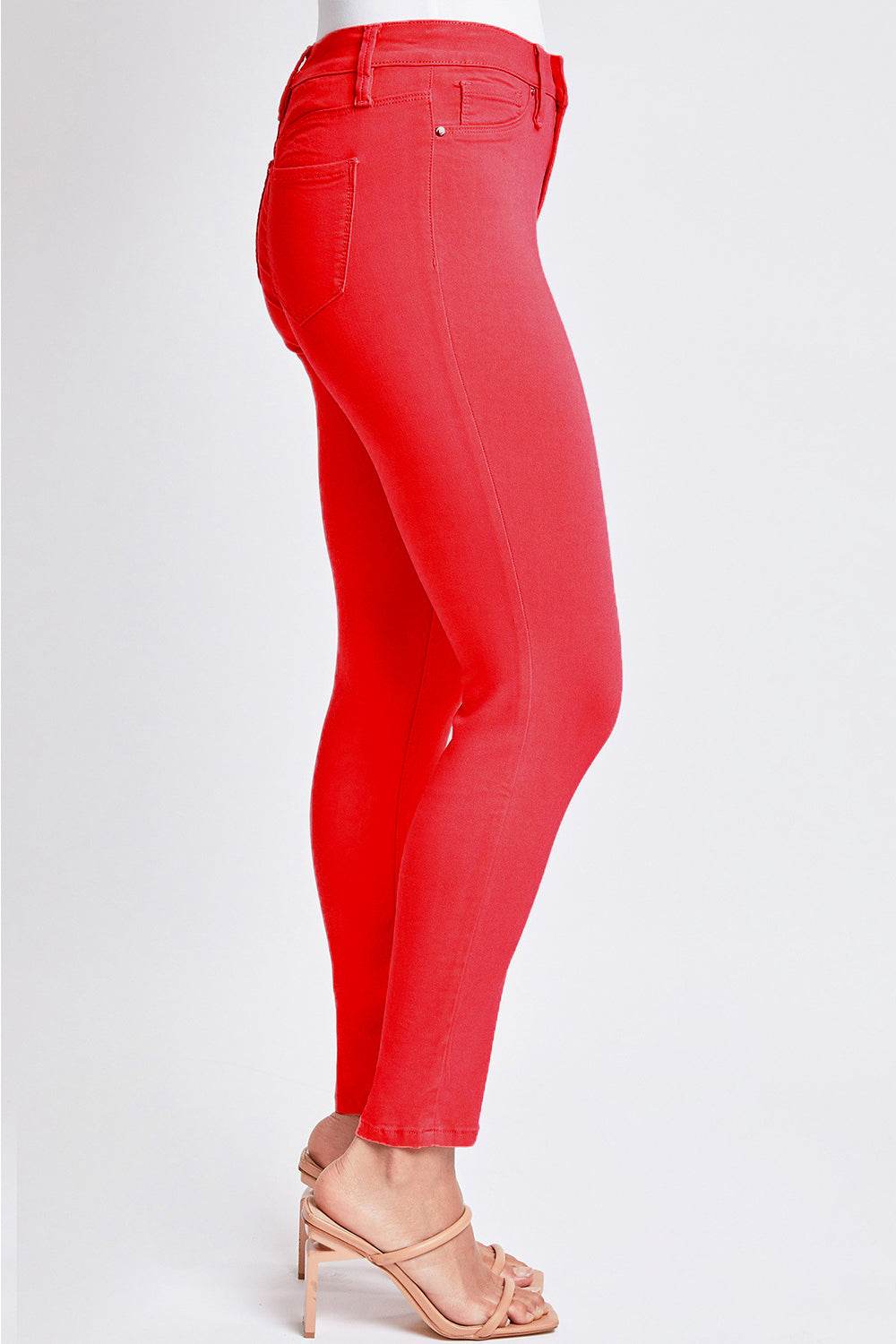 YMI Jeanswear Full Size Hyperstretch Mid-Rise Skinny Jeans - DaTrendStore.Com