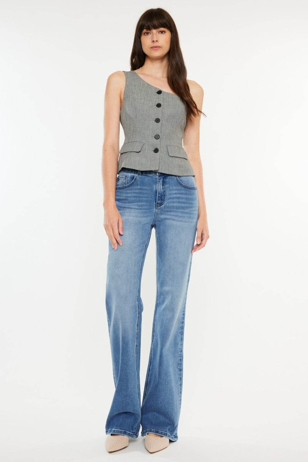 Kancan Ultra High Rise Cat's Whiskers Jeans - DaTrendStore.Com