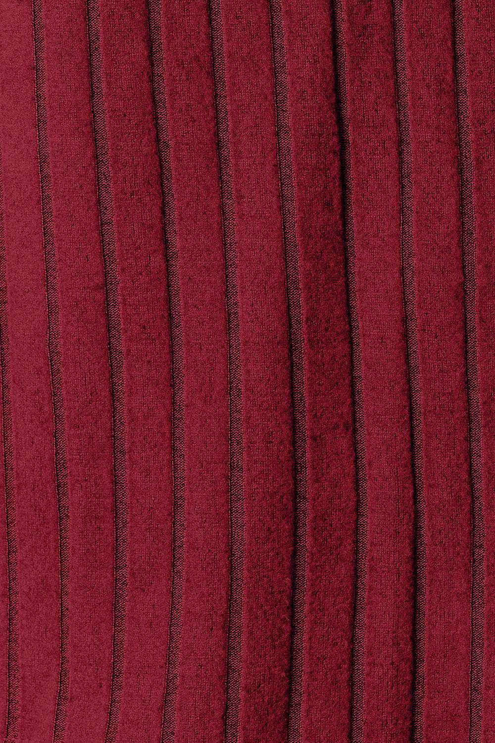 Basic Bae Full Size Ribbed Round Neck Long Sleeve Slit Top - DaTrendStore.Com