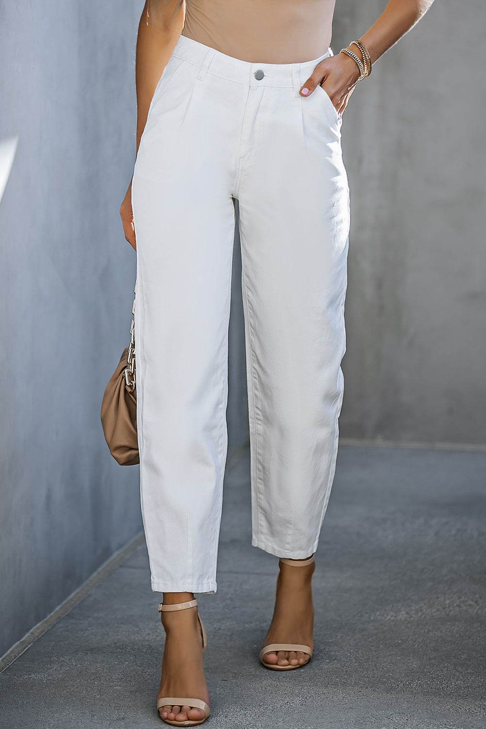 High-Waist Straight Jeans - DaTrendStore.Com