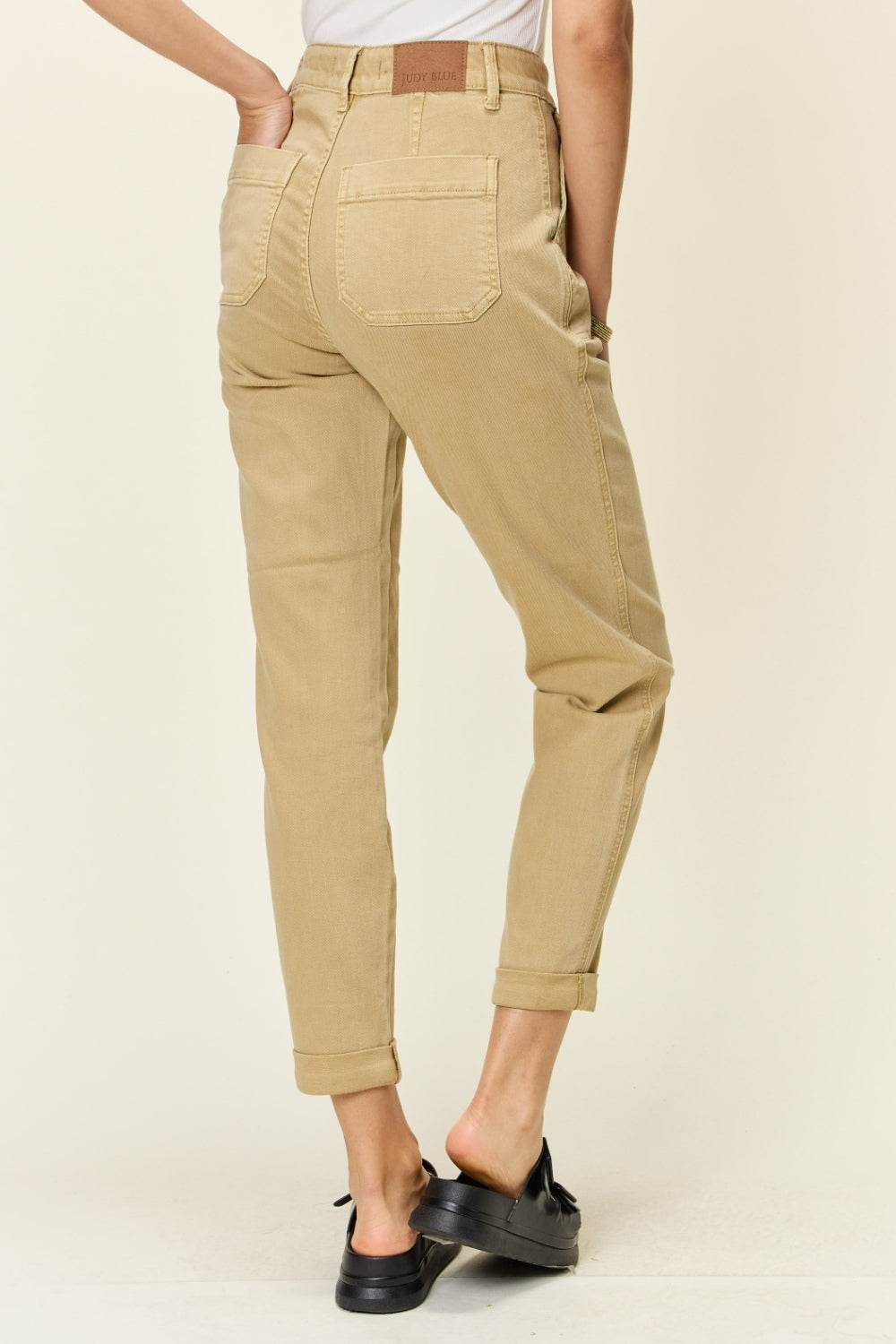 Judy Blue Full Size High Waist Jogger Jeans - DaTrendStore.Com