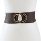 GOLD DOUBLE CIRCLE FASHION BELT