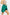 White Birch Full Size Cheer You On Mini Skirt in Green - DaTrendStore.Com