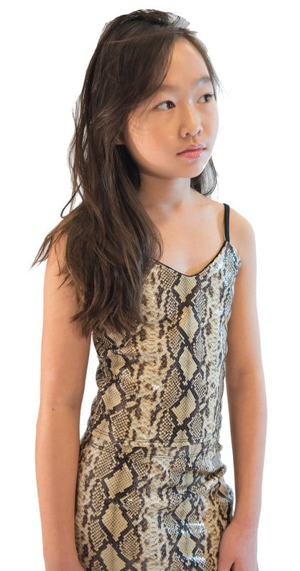 KIDS SNAKE SKIN TWO PIECE SET