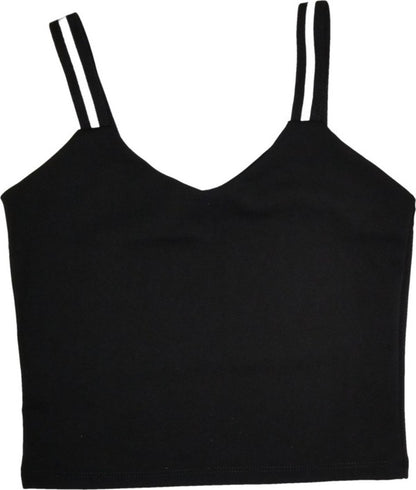 KIDS ELASTIC STRAP CROP TOP