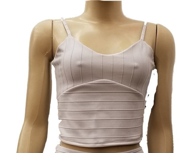 KIDS BANDAGE CROP TOP