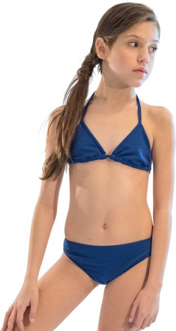 GIRL'S TWO PIECE TRIANGLE BATHING SUIT BIKINI