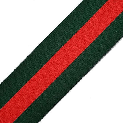 GIRL'S TWO PIECE RED/GREEN STRIPE SUIT