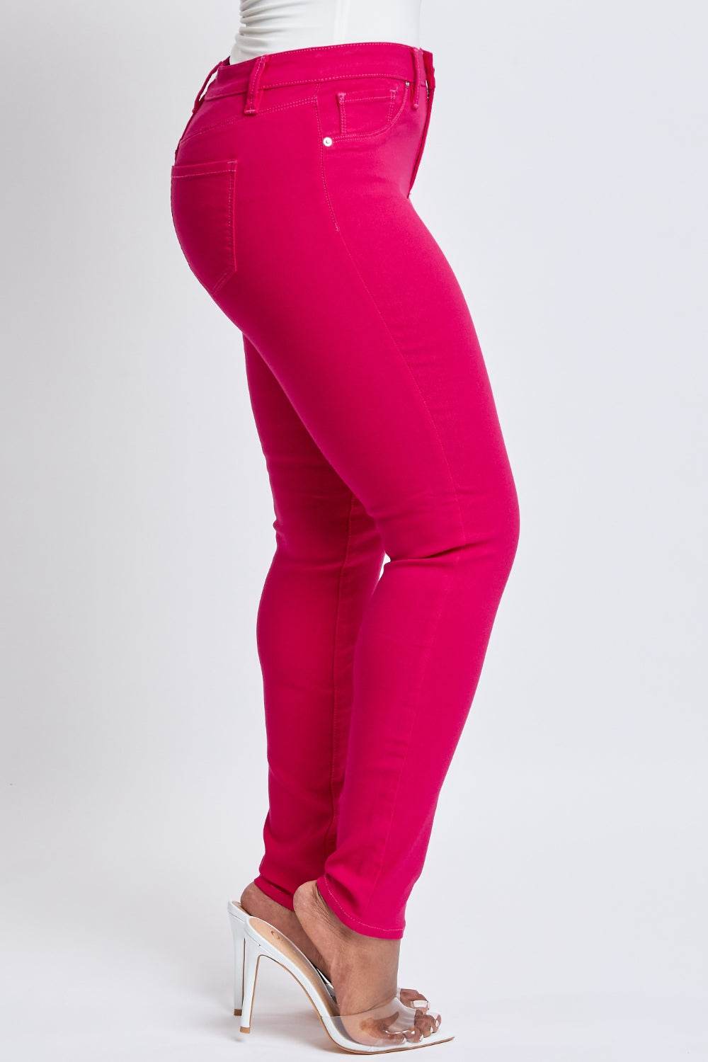 YMI Jeanswear Hyperstretch Mid-Rise Skinny Jeans - DaTrendStore.Com