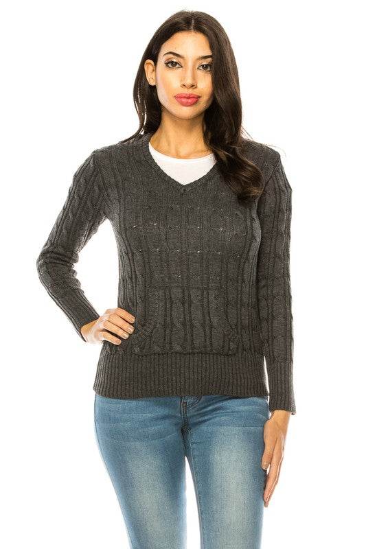 Knit hoodie sweater - DaTrendStore.Com