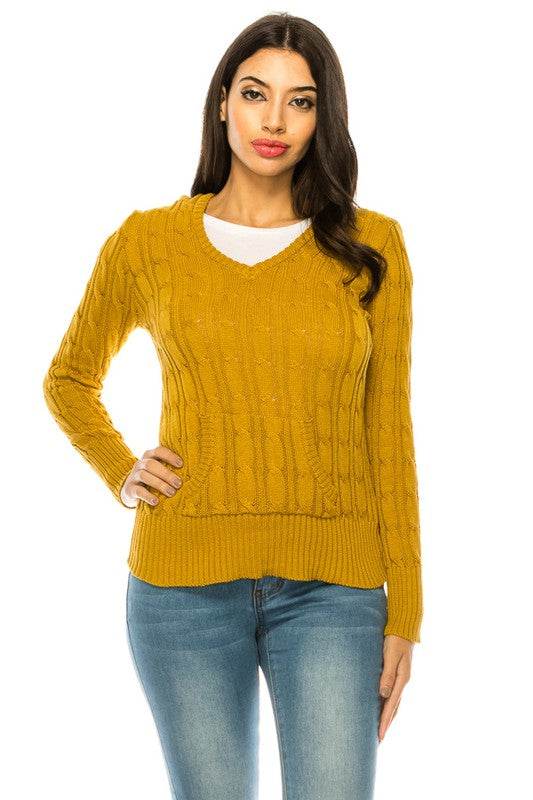 Knit hoodie sweater - DaTrendStore.Com
