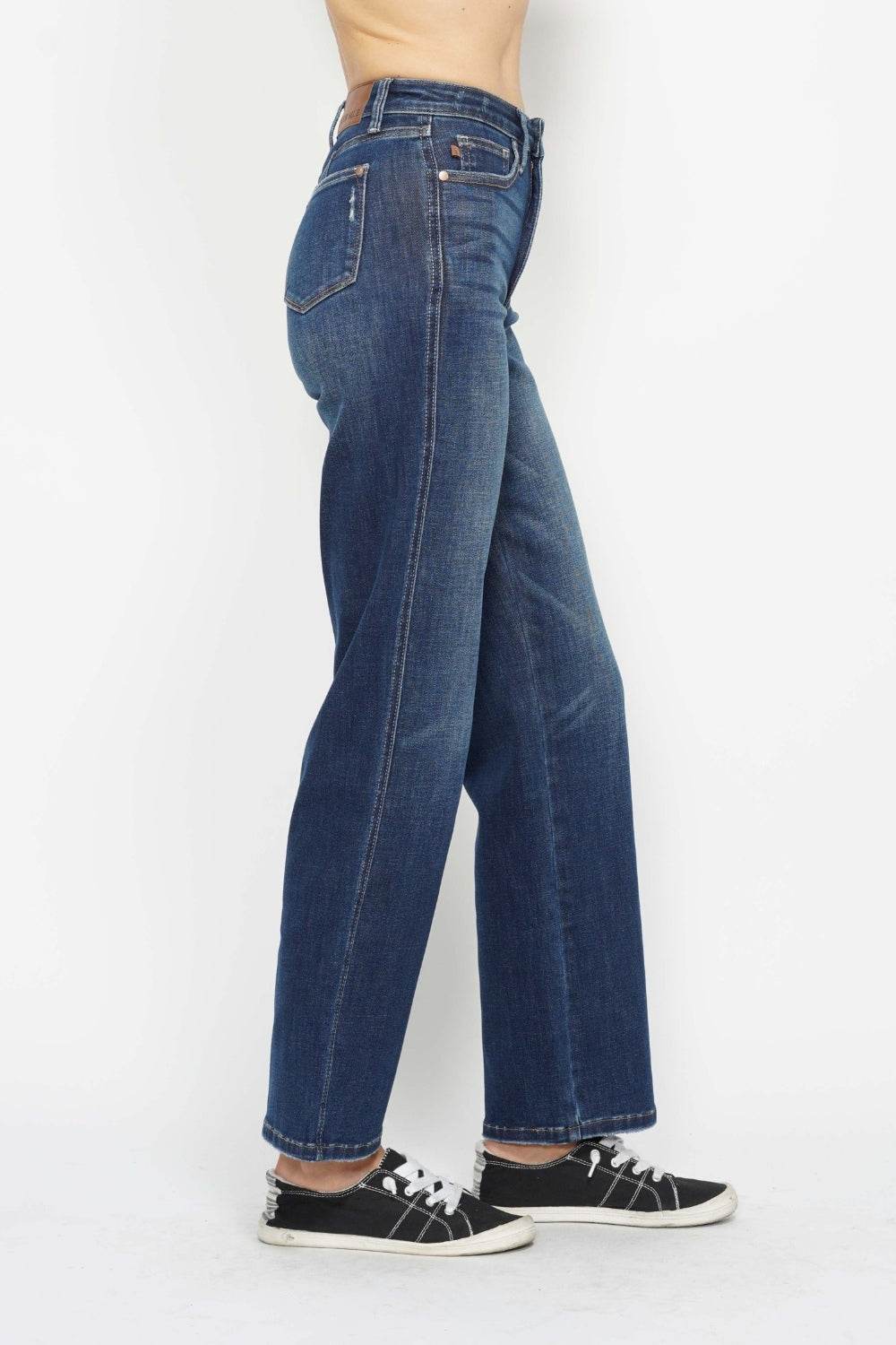 Judy Blue Full Size High Waist Tummy Control Jeans - DaTrendStore.Com