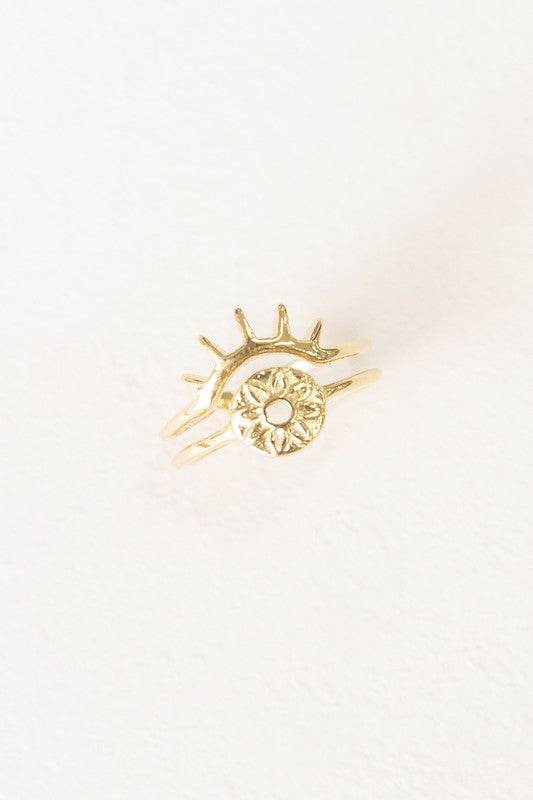 Eye of the Beholder Adjustable Ring - DaTrendStore.Com