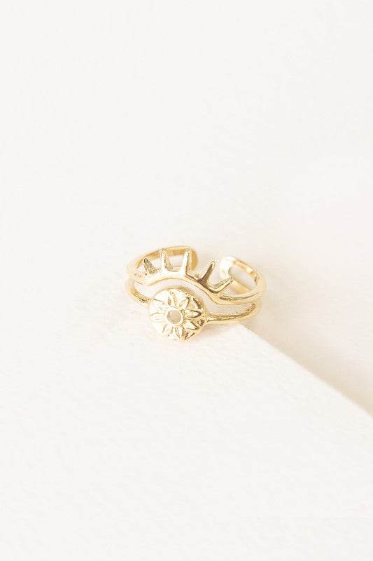 Eye of the Beholder Adjustable Ring - DaTrendStore.Com