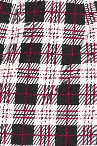 Plaid Contrast Elbow Patch Cardigan - DaTrendStore.Com