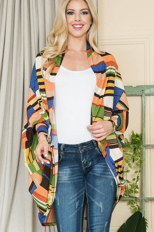 Dolman Open Front Cardigan - DaTrendStore.Com