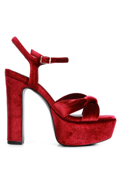 Liddel Platform Heel Sandals