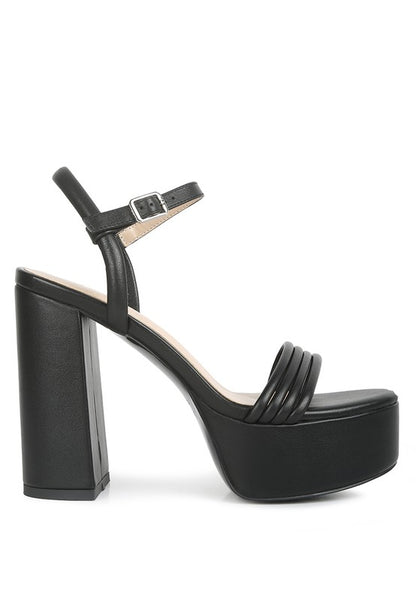 Cruella Block Heel Platform Sandals