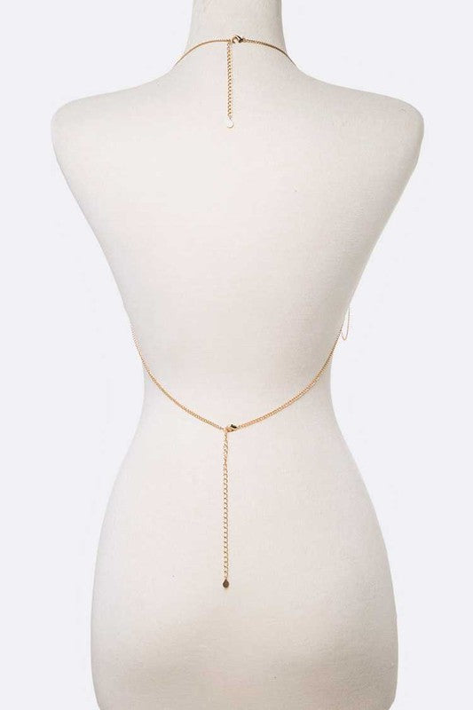 Open Net Iconic Body Chain