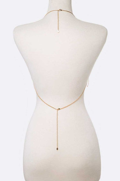 Open Net Iconic Body Chain