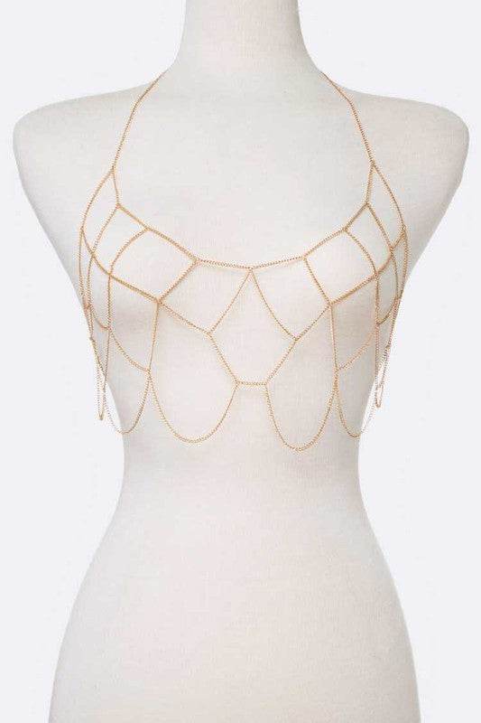 Open Net Iconic Body Chain - DaTrendStore.Com