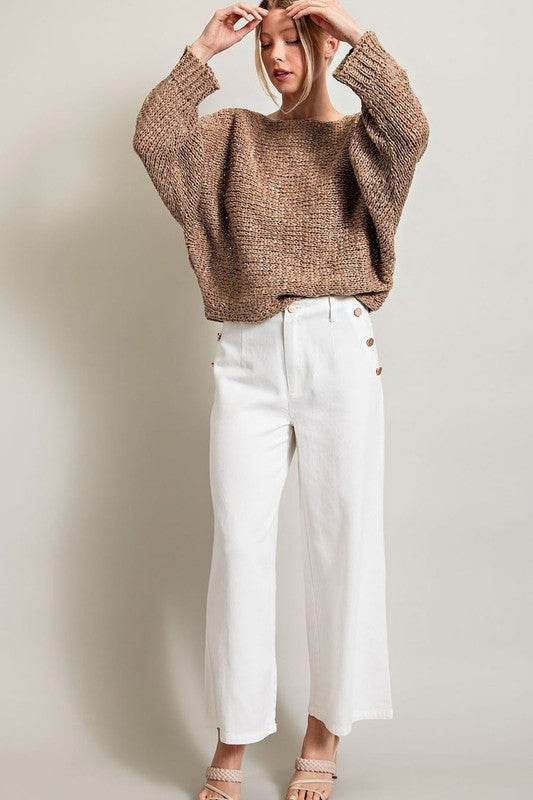 Loose Fit Knit Top - DaTrendStore.Com