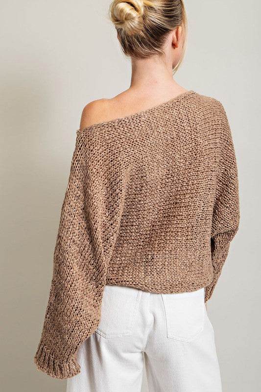 Loose Fit Knit Top - DaTrendStore.Com