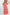 Umgee Paisley Print Midi Dress with Side Pockets - Red