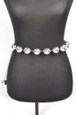 Oversize Metallic CCB Beads Fashion Chain Belt