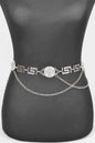 Medallion Iconic Layered Chain Belt