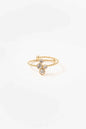 Crystal Bubble Adjustable Ring