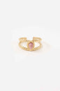 Mauve Adjustable Ring