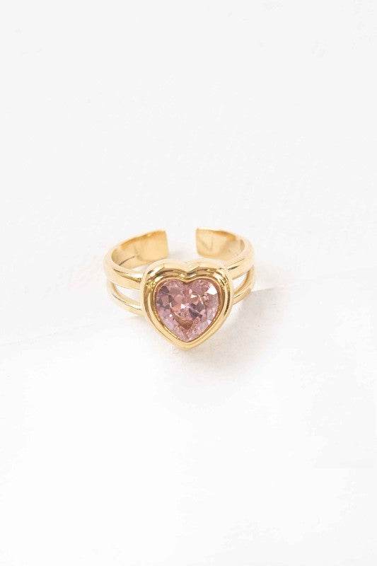 Power of Love Adjustable Ring - DaTrendStore.Com