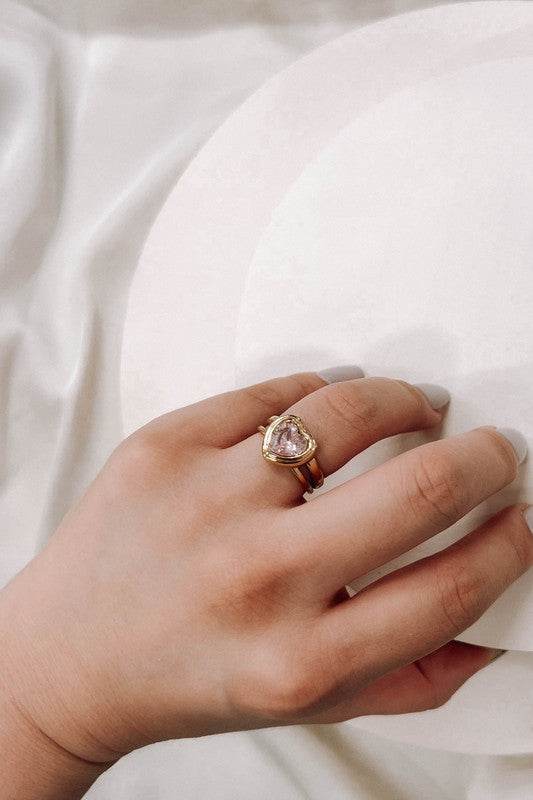 Power of Love Adjustable Ring - DaTrendStore.Com