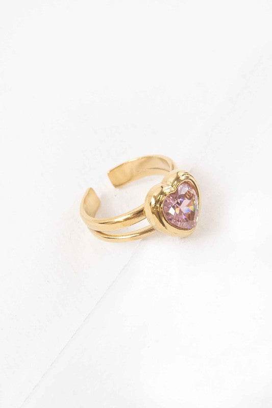 Power of Love Adjustable Ring - DaTrendStore.Com