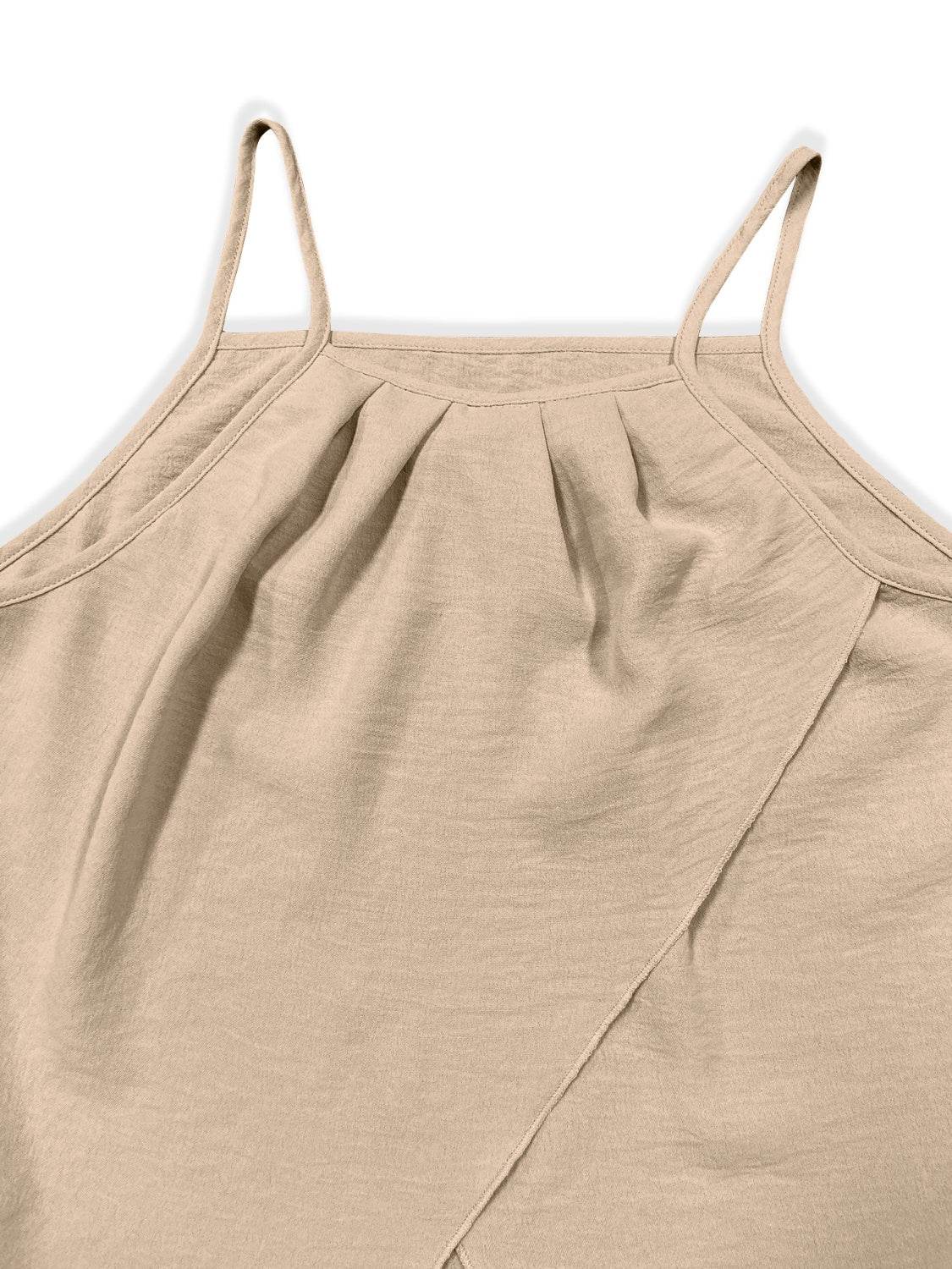 Spaghetti Strap Top and Shorts Set - DaTrendStore.Com