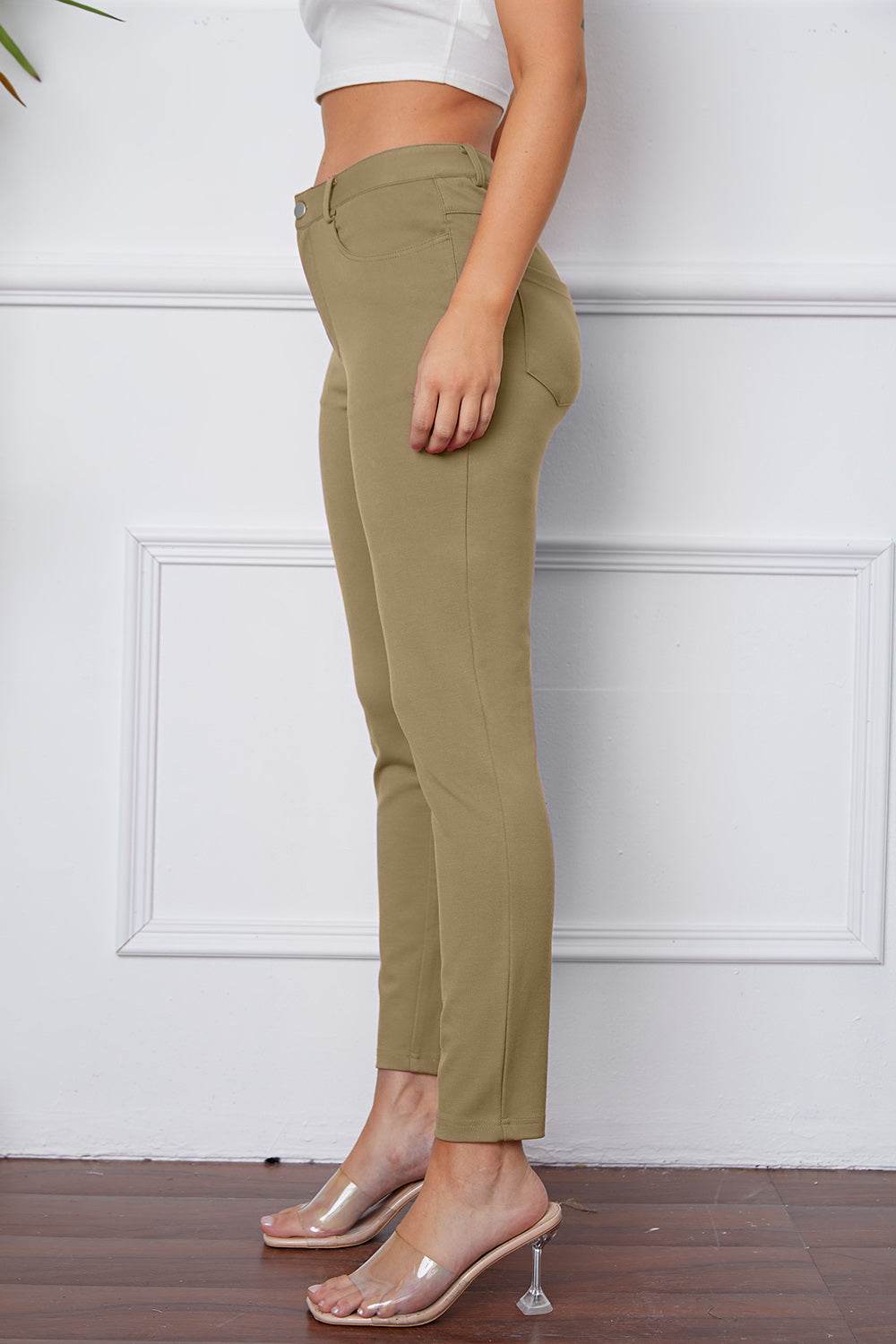 StretchyStitch Pants by Basic Bae - DaTrendStore.Com