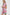 Umgee Tropical Print Collared Shift Dress - Berry Mix