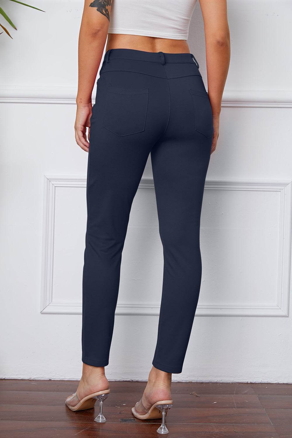 StretchyStitch Pants by Basic Bae - DaTrendStore.Com