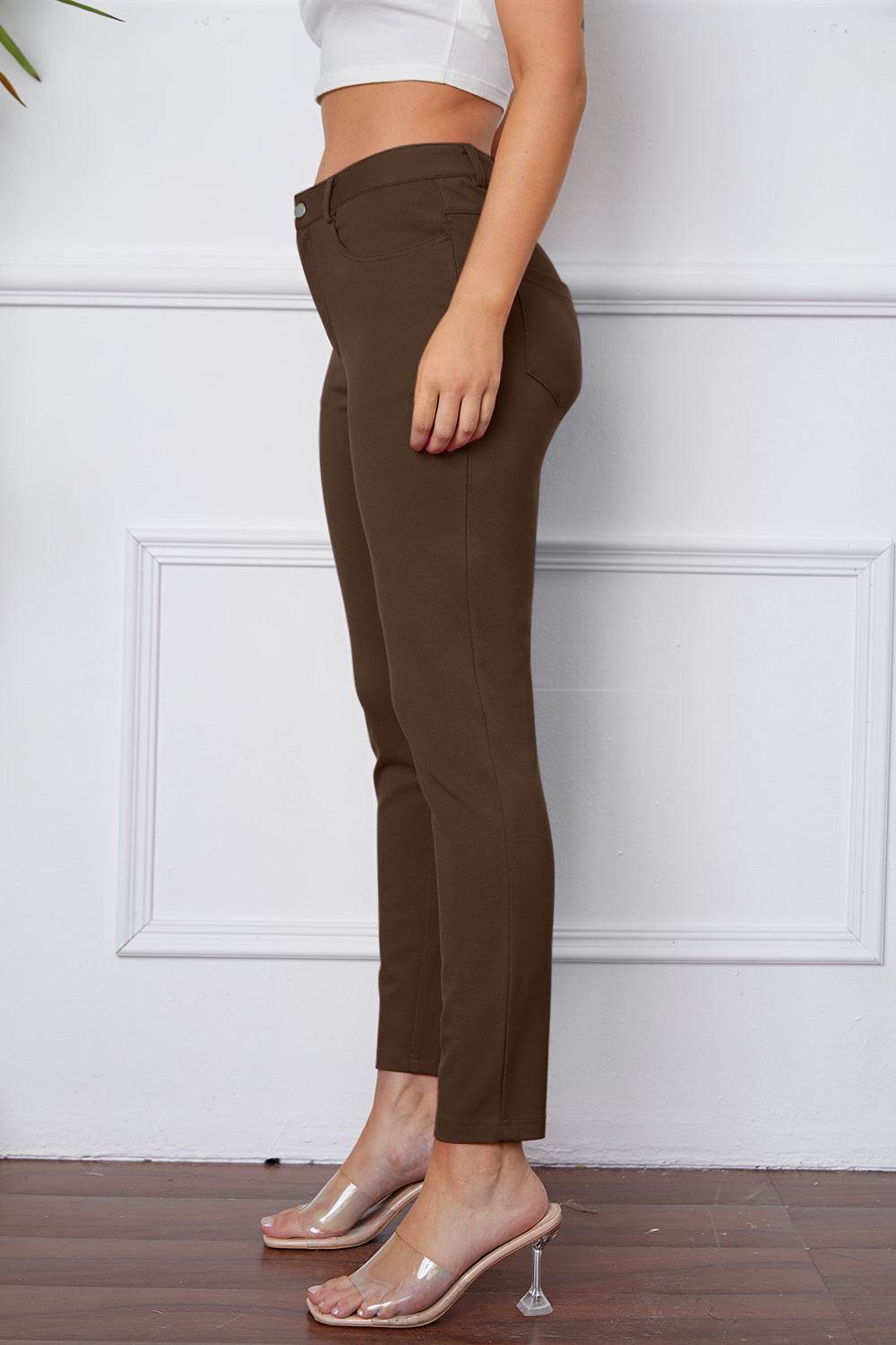 StretchyStitch Pants by Basic Bae - DaTrendStore.Com
