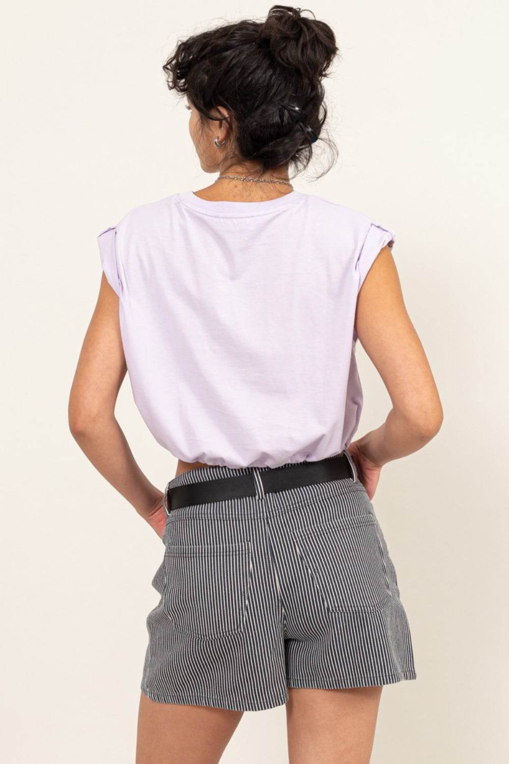 HYFVE Drawstring Hem Crop Top - DaTrendStore.Com