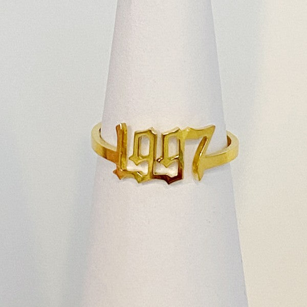 Birth Year Ring