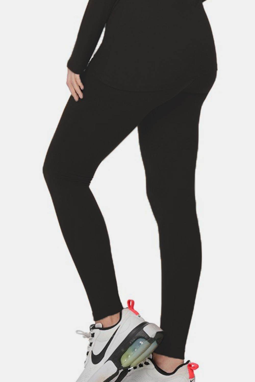 Zenana Full Size Turtleneck Top and Leggings Lounge Set - DaTrendStore.Com