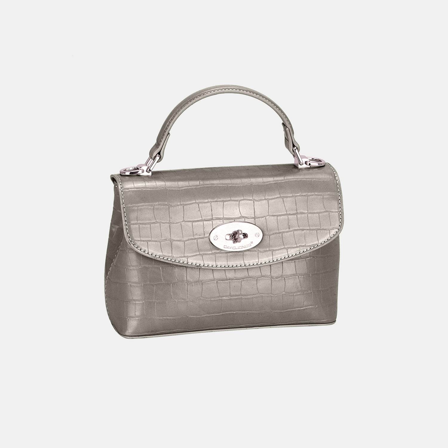 David Jones Texture PU Leather Handbag - DaTrendStore.Com