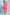 Umgee Ruffle Hem Shift Mini Dress - Peony