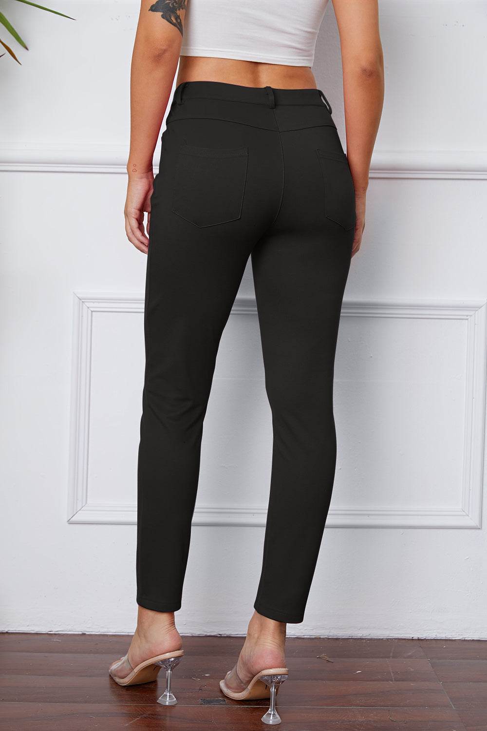 StretchyStitch Pants by Basic Bae - DaTrendStore.Com
