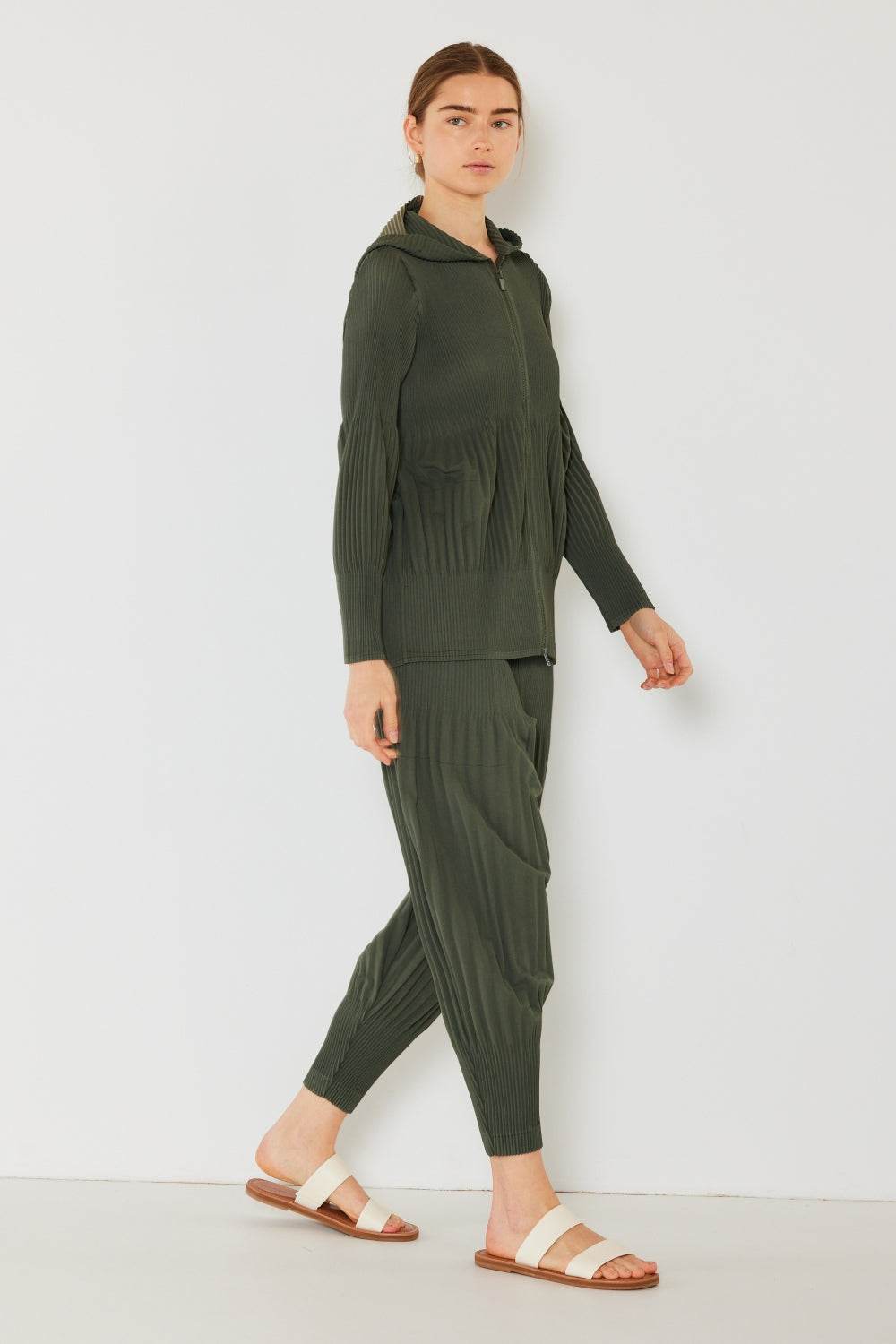 Marina West Swim Pleated Unisex Aladdin Plisse Pants - DaTrendStore.Com