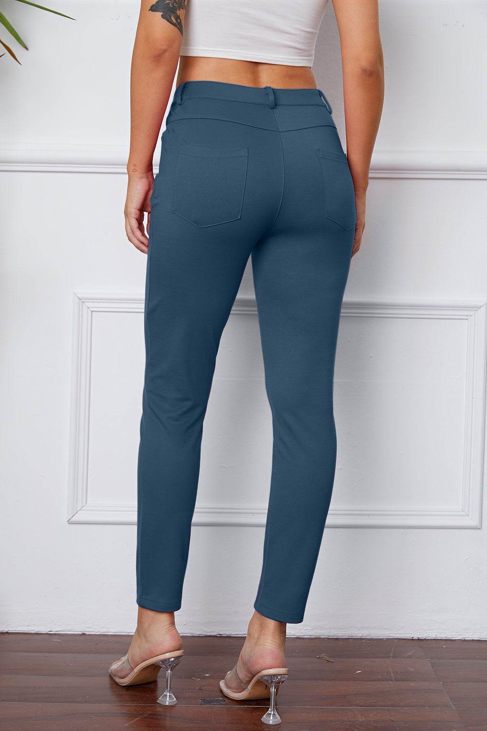 StretchyStitch Pants by Basic Bae - DaTrendStore.Com